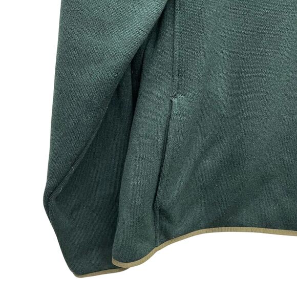 L.L. Bean Sweater Fleece Pullover In Hunter Green Men’s Size XXL - Picture 6 of 10